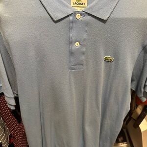 Lacoste Blue Polo Shirt Classic Design
